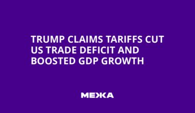 Trump Claims Tariffs Cut US Trade Deficit and Boosted GDP Growth | Ukraine news