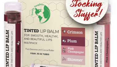 Tinted Lip Balm Provides Lasting Moisture Without Synthetic Chemicals or Petroleum