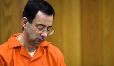 Larry Nassar letter among recent Jeffrey Epstein files released