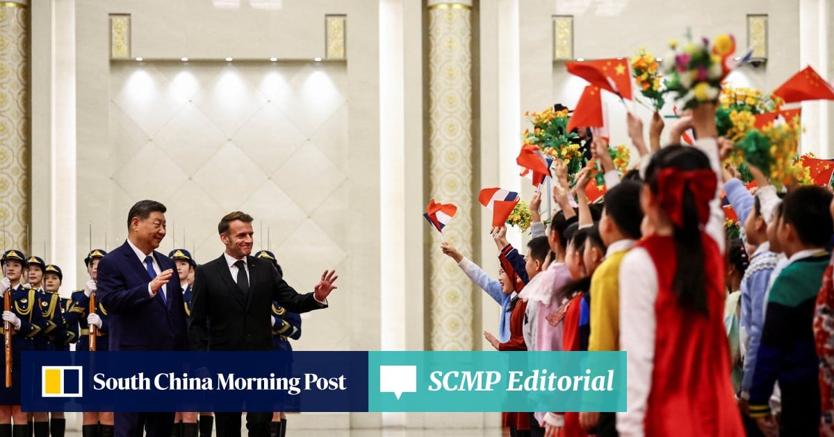 Editorial | Macron’s visit to China a counterpoint to rising tensions