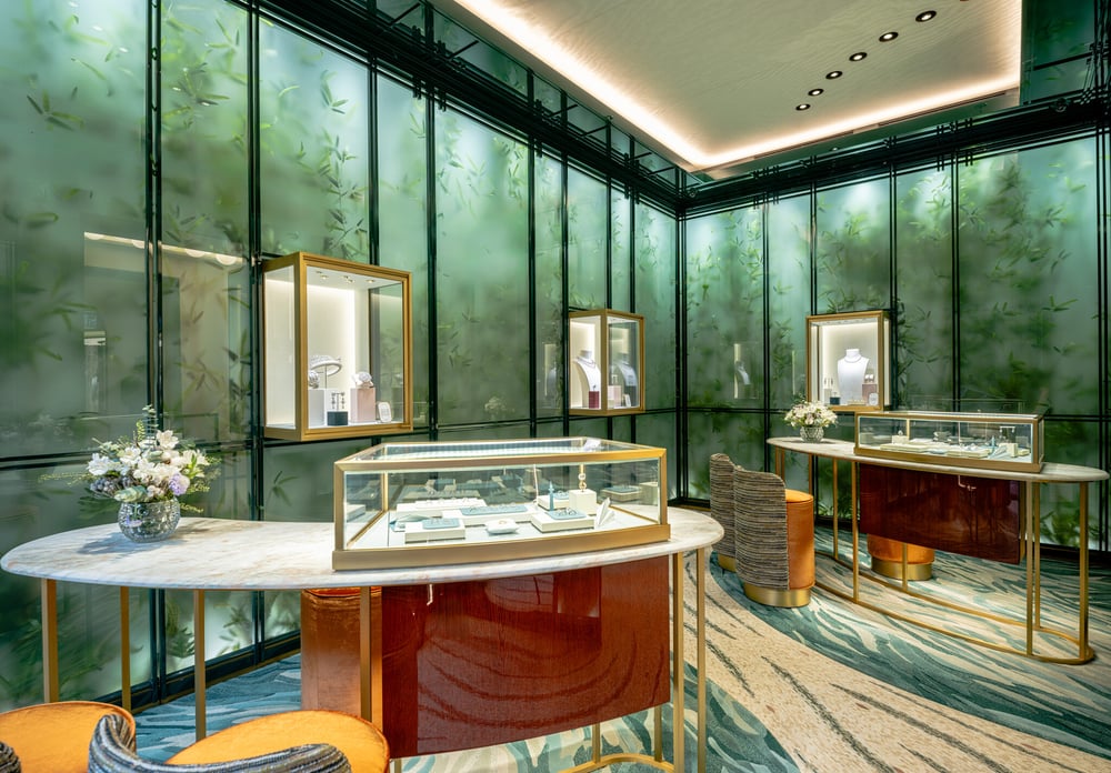Boucheron boutique in Shanghai