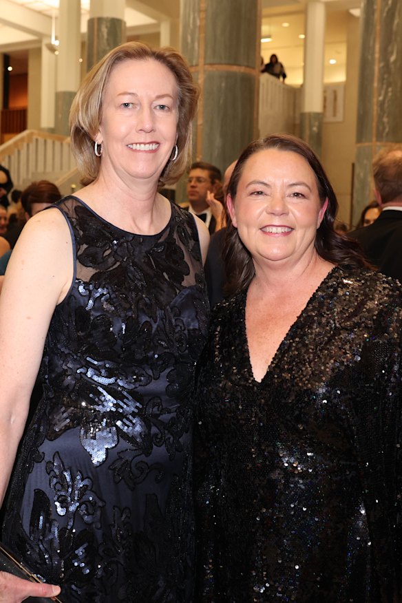 O’Neill and Resources Minister Madeleine King at last year’s Midwinter Ball in Canberra.