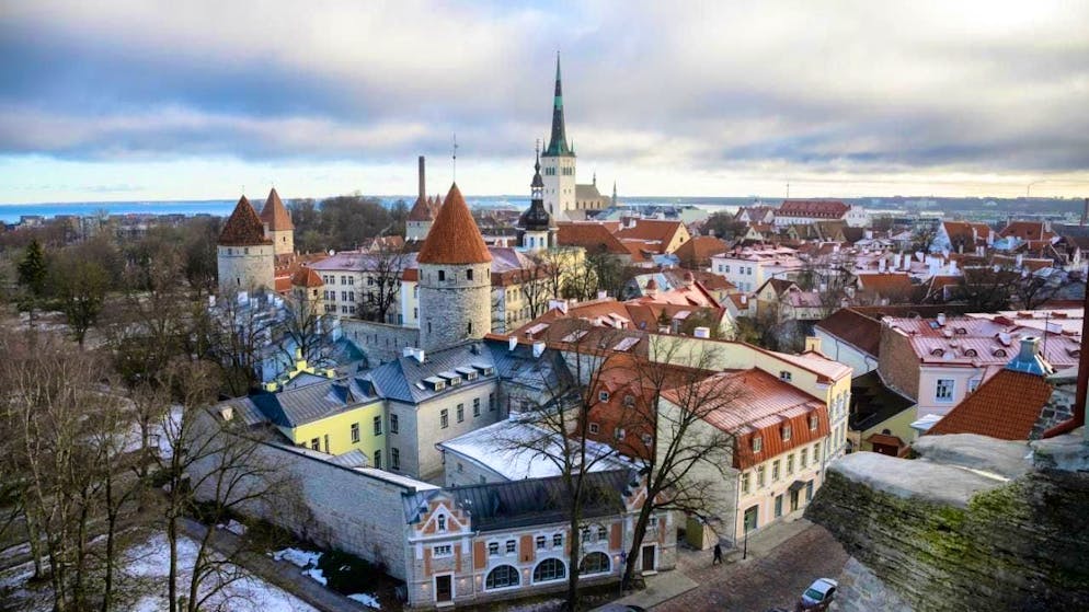 ARCHIVE - View of the old town of Tallinn, the capital of Estonia, from Cathedral Hill. Photo: Bernd von Jutrczenka/dpa