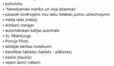 bērles, kuras atrodas, ja pelni izriku, rediģējot tekstus. (ne-oc)