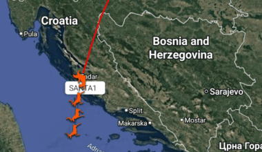 Djed mraz je proletao Hrvatsku