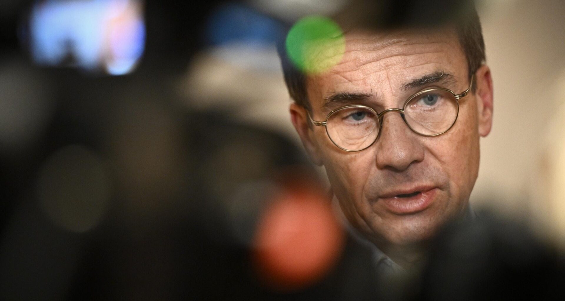 Kristersson: Sverige ska skyddas från ryskt valsabotage