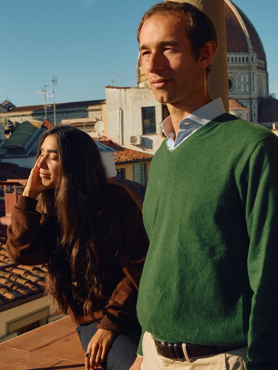 Marina and Cesare Achille Cacciapuoti, who run ‘Italy Segreta’