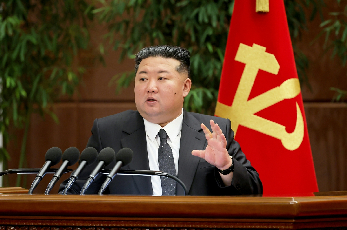 North Korean leader Kim Jong-un [RODONG SINMUN]