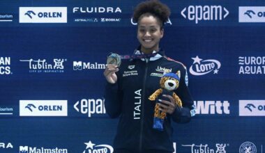 cinque ori è prima in Europa