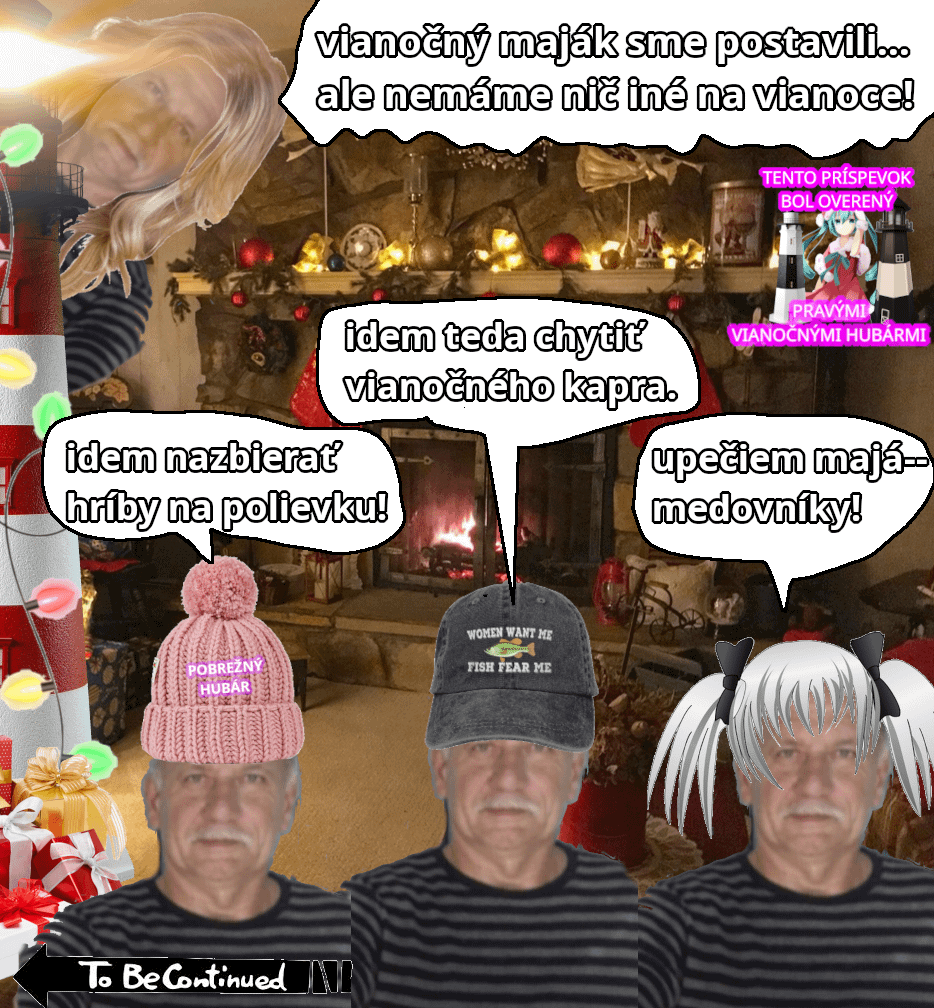 ako u vas sviatkujete, huby nazbierane, kapor chyteny? mam taky pocit ze to mozno v tejto rodinke hubarov s tymi hubami a rybami nevyjde ako by cakali...