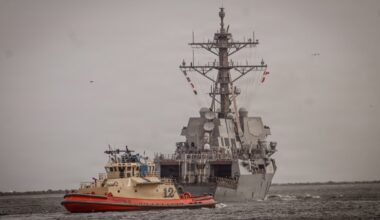 Navy destroyer that fought Houthis, Iran, arrives in Caribbean