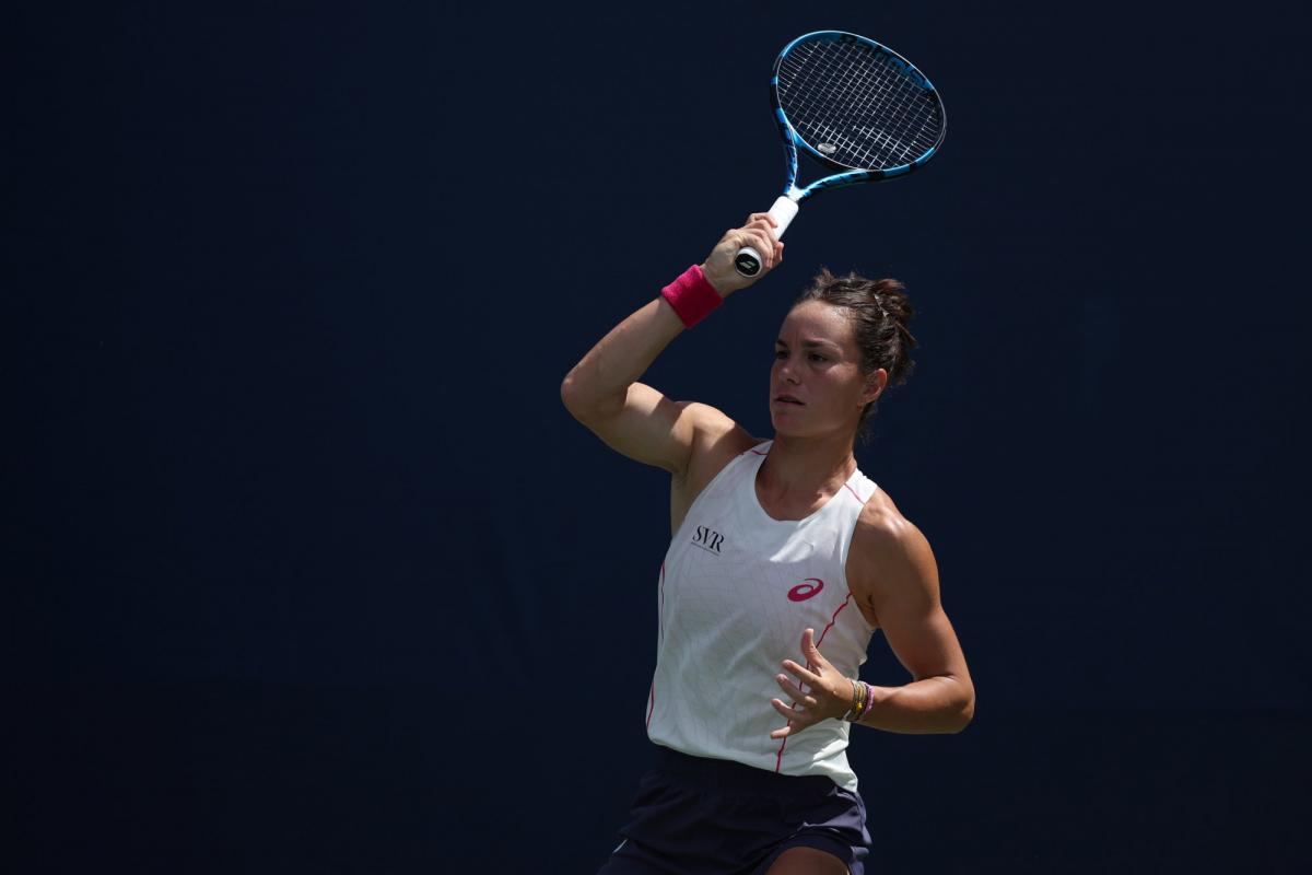 Loïs Boisson, blessée au genou gauche, forfait pour la United Cup