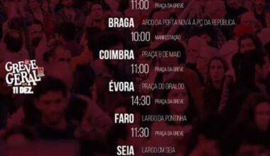 Apelo a todos: Solidariedade com os trabalhadores em greve (Dia 11)