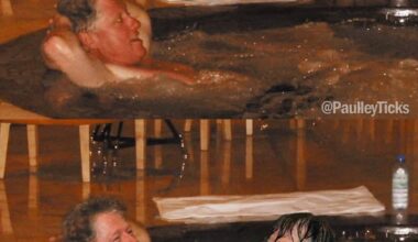 I guess the DOJ missed redacting this photo