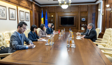 Evolution of Moldova's European integration path discussed with new ambassadors of Germany, China
