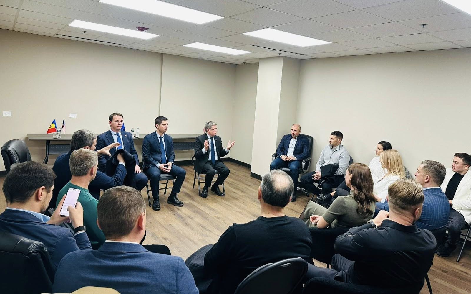 Parliament speaker in Chicago says Moldovans' community in North America united, energetic, one of best ambassadors of Moldova