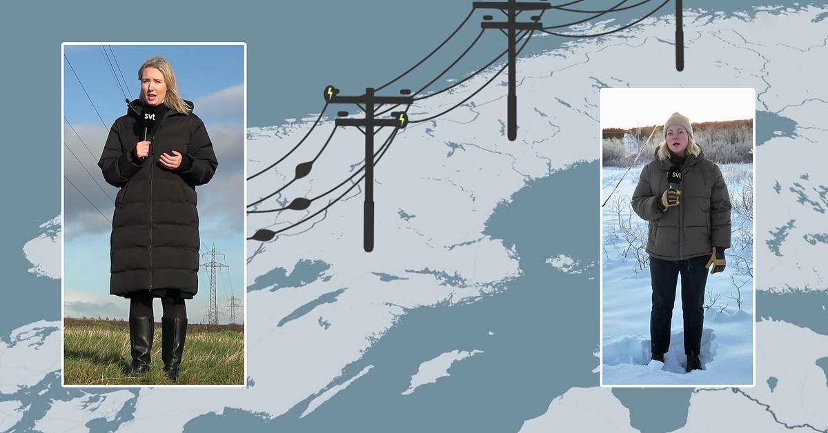 Elklyftan växer i Sverige: Nästan fyra gånger dyrare el i söder 2025