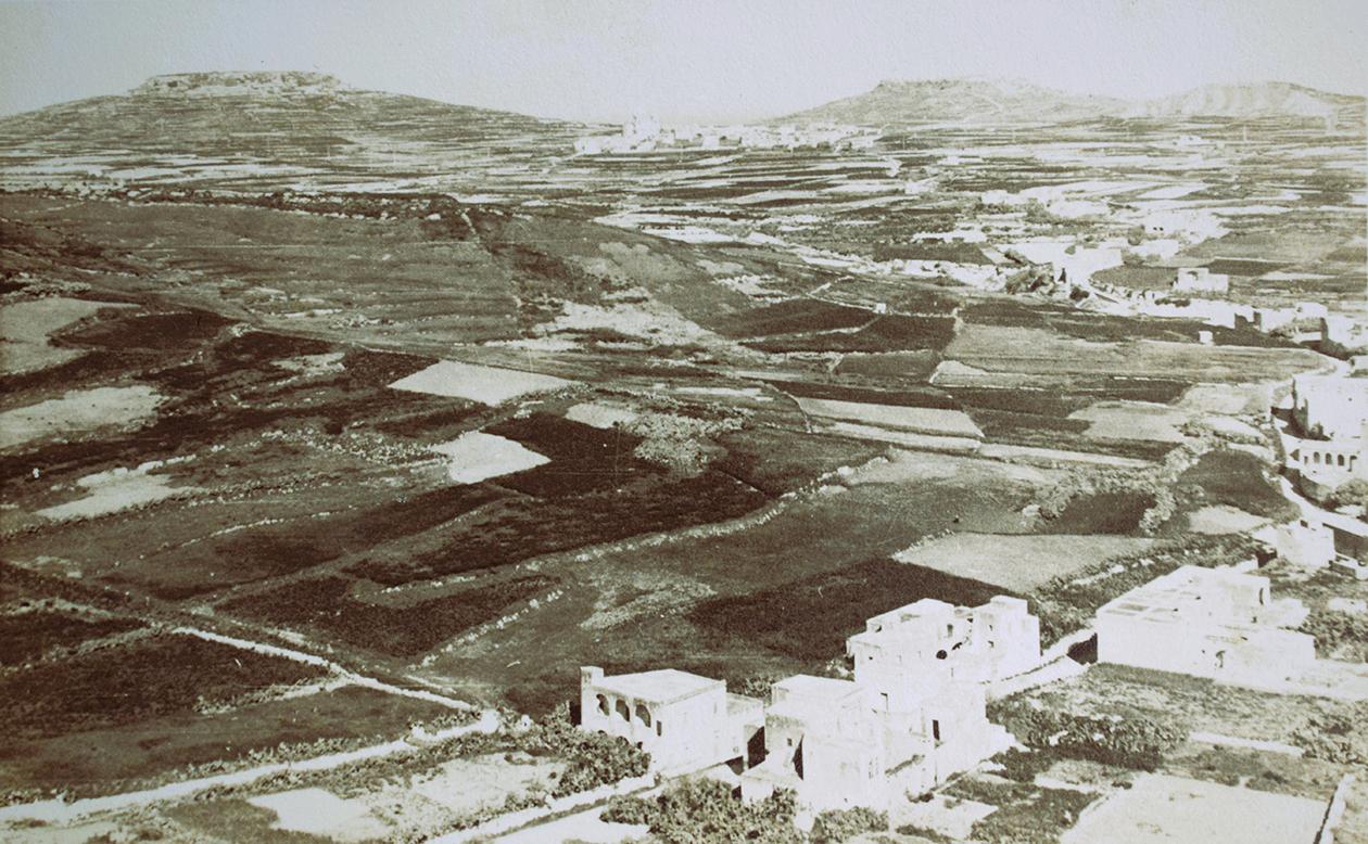 When Gozo was still mostly green.
