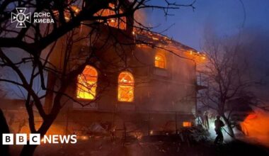 Thousands without power in Kyiv after massive Russian attack