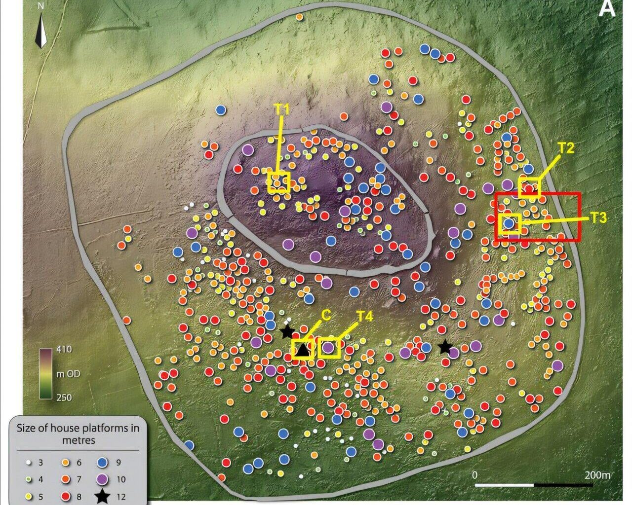 Unusually large Irish ringfort discovered with over 600 dwellings