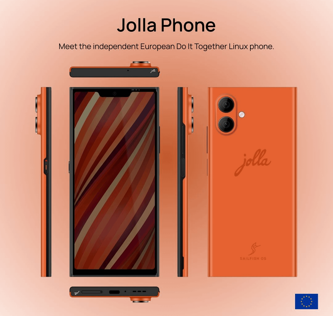 New Jolla Phone - The independent European Do It Together Linux phone