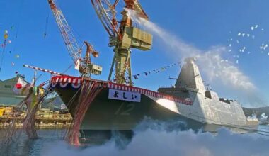 Japan is preparing a new frigate model to compete with China and Russia