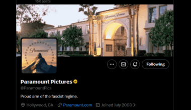 Paramount Pictures X Account Apparently Hacked to Read ‘Proud Arm of the Fascist Regime’