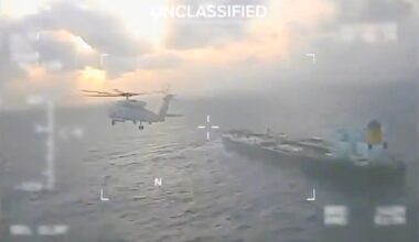 US pursuing third oil tanker near Venezuela, officials say