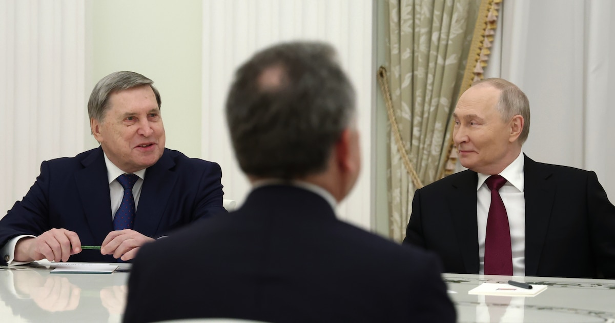 Invasion de l'Ukraine : fin de la rencontre entre Poutine et l'émissaire américain Witkoff