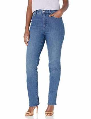 Gloria Vanderbilt Women's Amanda Classic High Rise Tapered Jean