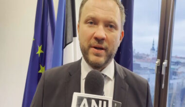 Estonia’s Minister of Foreign Affairs, Margus Tsahkna (Photo/ANI)