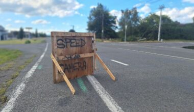 Hastings road safety: Homemade speed camera warning signs appear on busy stretch