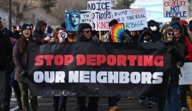 Anti-Trump Protesters Condemn Targeting of Somali Community