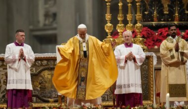 Pope Leo XIV's first Christmas Eve Mass highlights peace