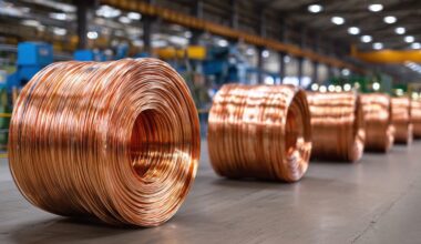 Copper price plunges in New York after hitting new high in London