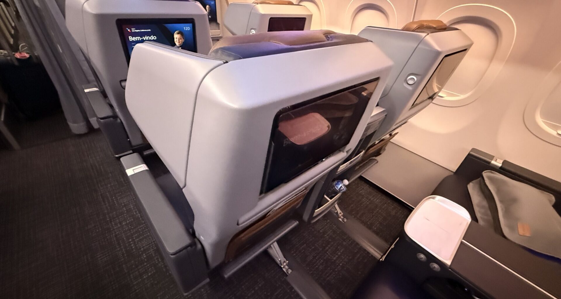 PE cabin on the AA A321XLR