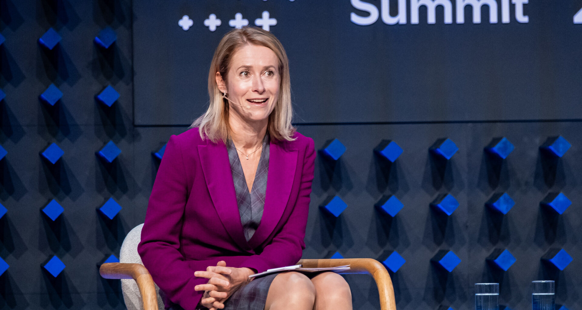 Kaja Kallas, the EU’s High Representative for Foreign Affairs and Security Policy and Vice-President of the European Commission, at the Tallinn Digital Summit 2025. Photo by Aron Urb.