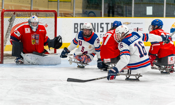 Team USA Tops Czechia 3-1 in Para Hockey Cup Opener
