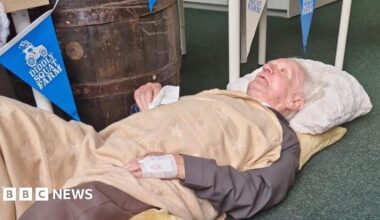 Man, 87, waits seven hours for ambulance on garden centre floor