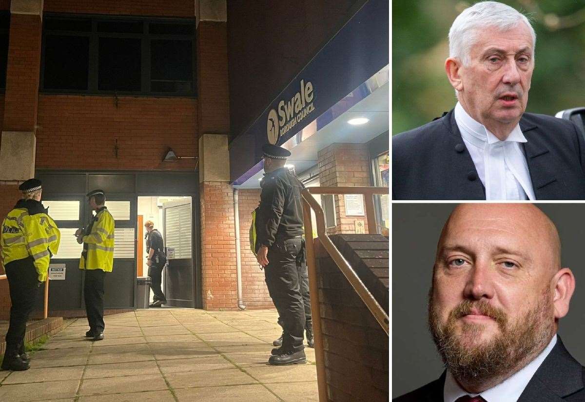 Protesters condemned for trouble at Swale council asylum debate