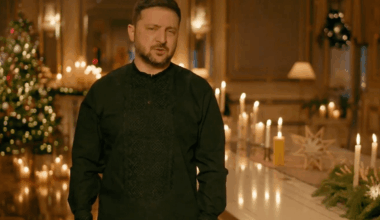 Ukraine’s president Zelensky appears to wish death to Putin in Christmas message