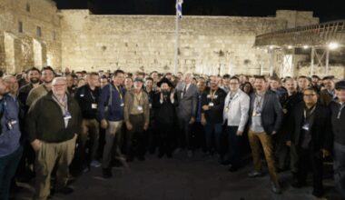 Over 1,000 American Christian leaders hold mass prayer for Jerusalem at Western Wall