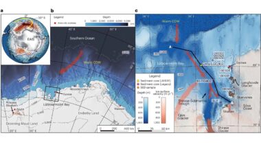 Parts of east Antarctica completely collapsed 9,000 years ago under similar climate conditions as Earth has today