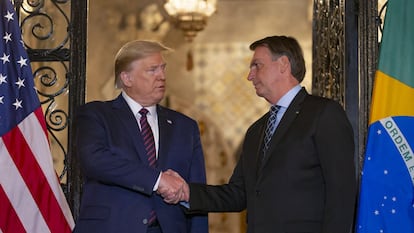 trump y bolsonaro