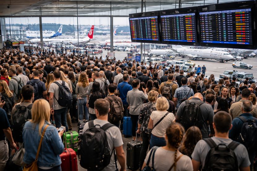 Netherlands, Germany, Switzerland, Turkey, UK, France, Italy, Norway, Poland and Belgium Faces Travel Disruptions as London Heathrow, Warsaw Chopin, Brussels Airport and others Delay 1,921 and Cancel 34 Flights Impacting Turkish Airlines, KLM, Air France and others in Zurich, Amsterdam, Frankfurt, Paris And More