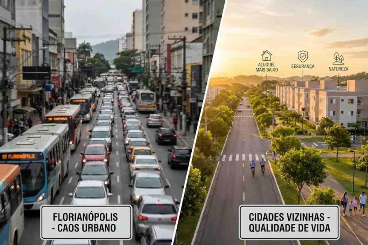Descubra as cidades vizinhas de Florianópolis com qualidade de vida, aluguel acessível e natureza preservada para morar com conforto e tranquilidade.