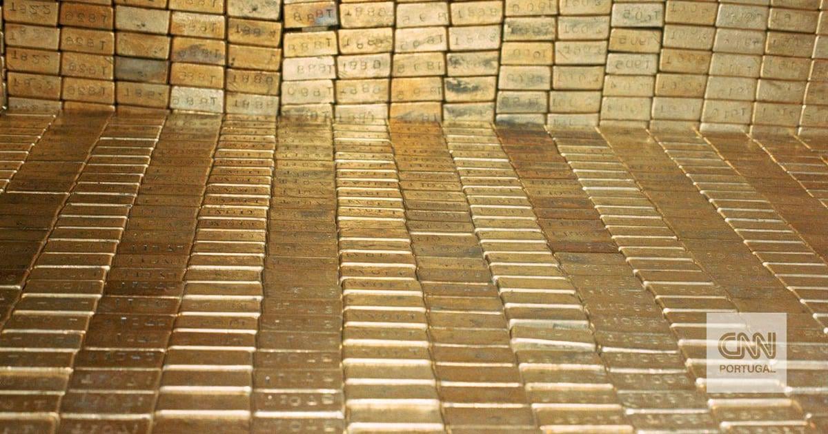383 toneladas de ouro que Portugal tem "aumentaram 20 mil milhões de euros" no último ano