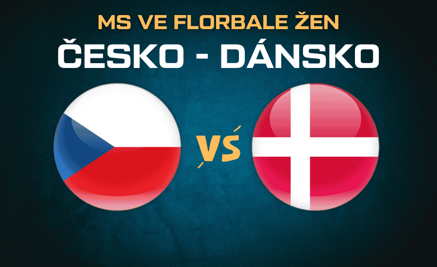 Česko - Dánsko MS ve florbale žen 2025