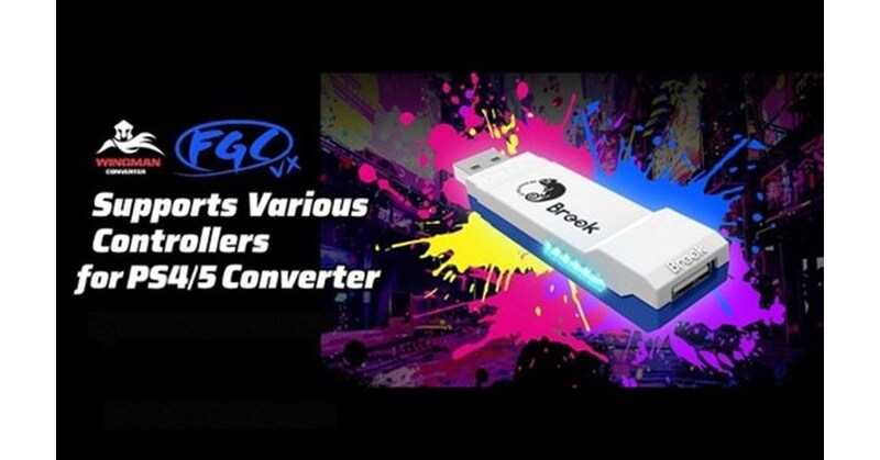 Japan's Top-Selling Game Converter 'Brook Wingman FGC VX' Launches in the U.S.