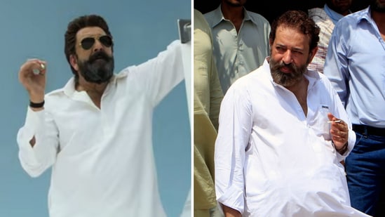 Sanjay Dutt (L) plays Chaudhary Aslam in Dhurandhar.